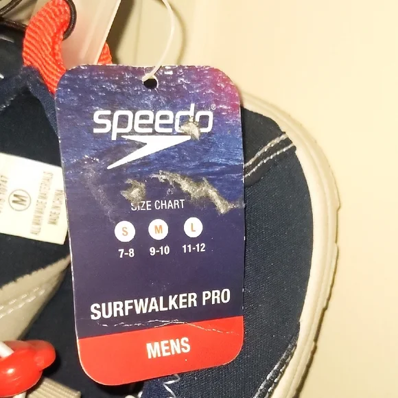 Speedo Men's Navy and White Swim Hybrids - Picture 2 of 5